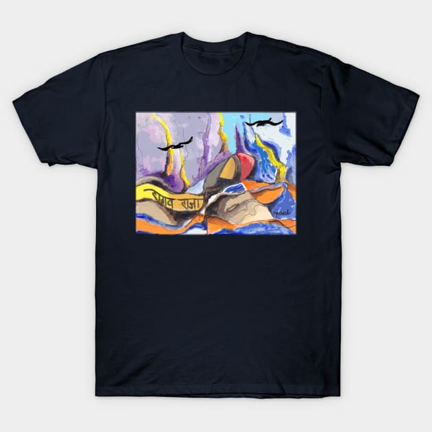 Spiritual journey T-Shirt by sukhpalgrewal